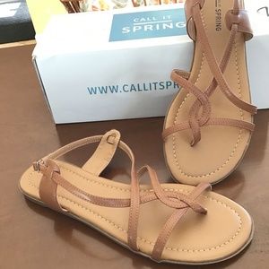 Call it Spring Tadea size 8 woman’s sandals